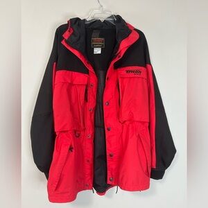 Men’s Stearns Triton Boats Red and Black Jacket, Size M